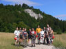 A csapat, mögöttünk a Währinger sziklatömbje