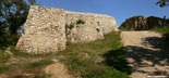 Panorámakép Rezi várának bejáratáról